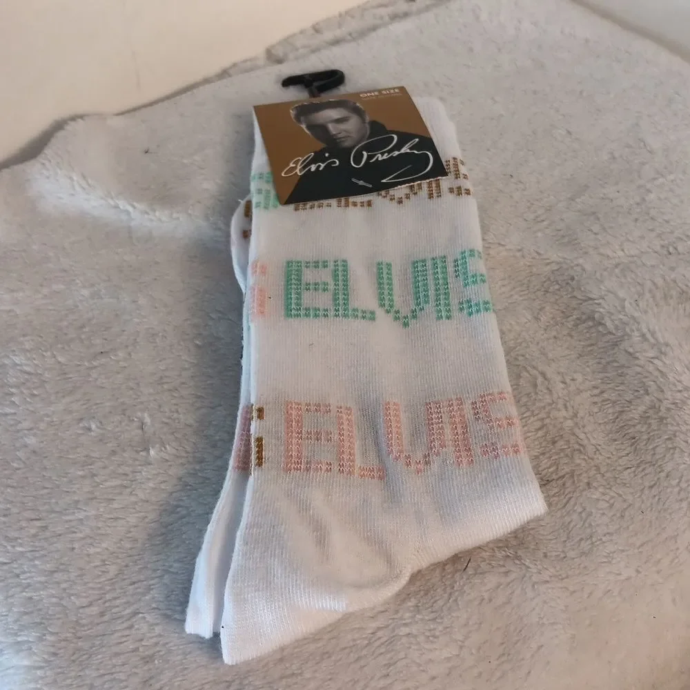 Elvis Presley White Socks